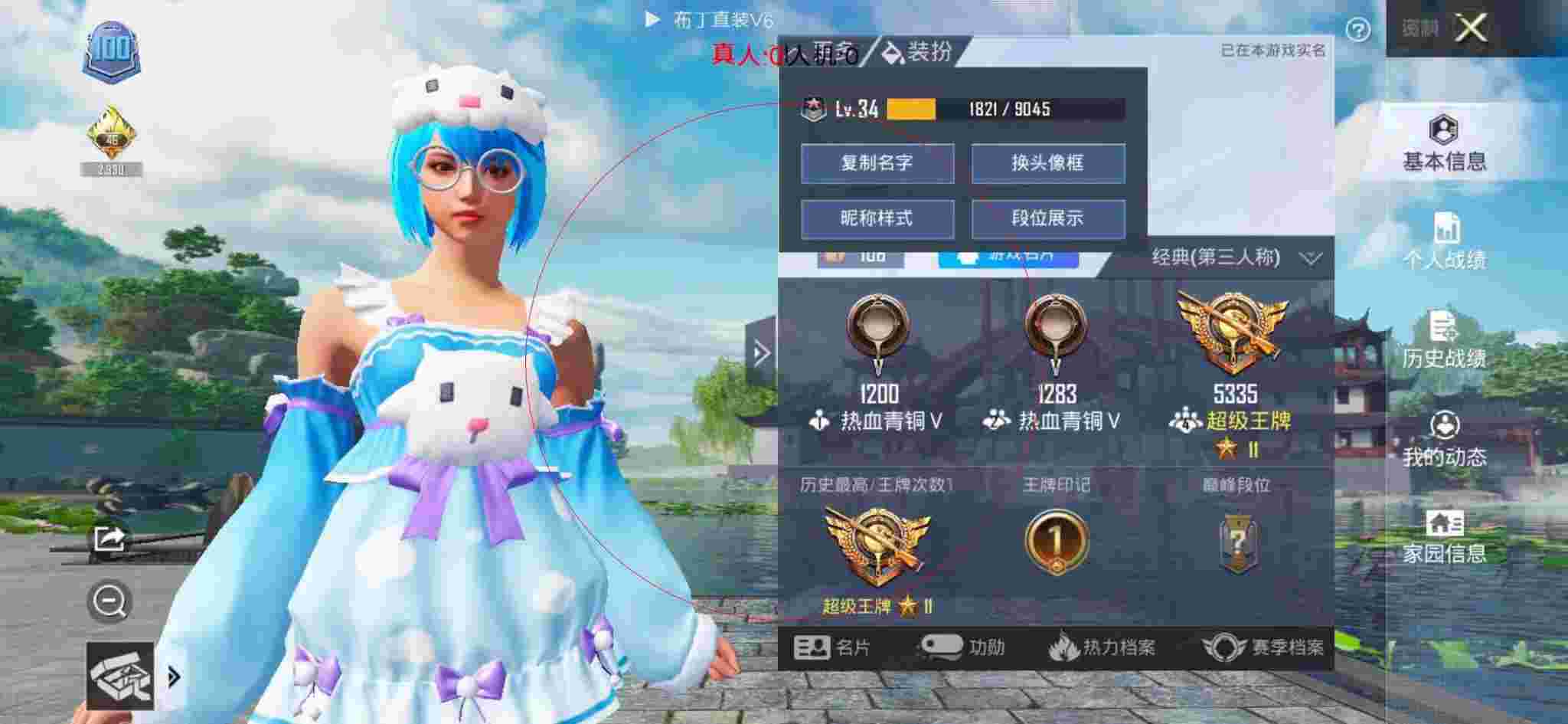 和平精英布丁直装透视 - 和平精英科技哥的穿搭辅助预览图
